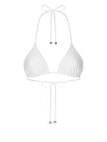 Dolce & Gabbana haut de bikini à bonnets triangles - Blanc