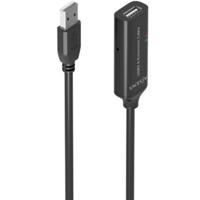 USB-kabel Aisens A101-0916 Zwart 15 m