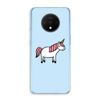 Eenhoorn: OnePlus 7T Transparant Hoesje