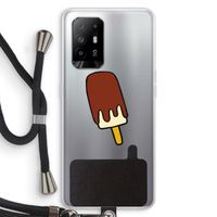 Frisco: Oppo A94 5G Transparant Hoesje met koord