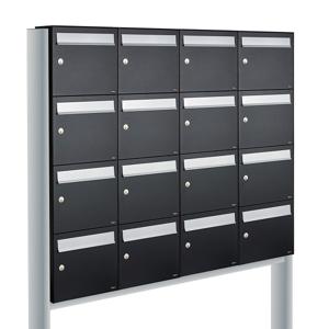 Allux Flow Set 4-Breed, 4-Hoog Op Statief Zwart - 40040070_4x4s