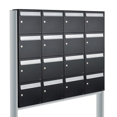Allux Flow Set 4-Breed, 4-Hoog Op Statief Zwart - 40040070_4x4s
