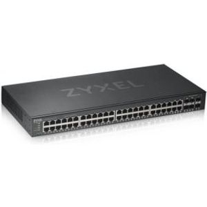ZyXEL GS1920-48V2 Managed Gigabit Ethernet (10/100/1000) Zwart