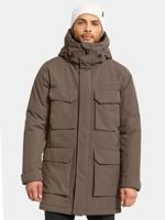 Didriksons Drew Parka Jas Heren Mocha Brown M