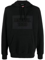 Diesel hoodie à patch logo - Noir
