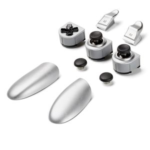 Silver Color Pack for eSwap Pro Controller Gamepad (PC/PS4)