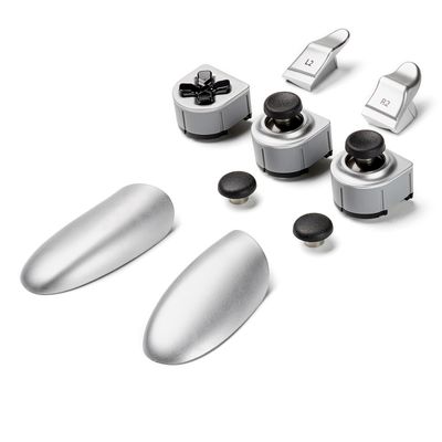 Silver Color Pack for eSwap Pro Controller Gamepad (PC/PS4)