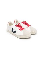 VEJA Kids baskets Esplar à lacets - Blanc