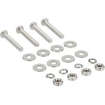 InLine 33371B Fan bouten M3x20mm 4 stuks, 8 revetten, 4 veerringen, 4 moeren