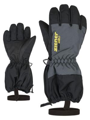 Ziener Levio As Minis Kinder Handschoen Black 116