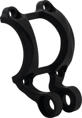 Ergotec Stuurpenkap octopus/integra 31.8mm zwart