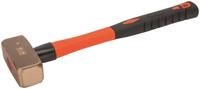 Bahco moker | fiberglas handgreep | vonkvrij | aluminium brons | 2 kg - nsb500-2000-fb