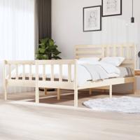 Bedframe massief hout 140x200 cm