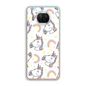 Rainbow Unicorn: Xiaomi Mi 10T Lite 5G Transparant Hoesje