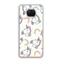Rainbow Unicorn: Xiaomi Mi 10T Lite 5G Transparant Hoesje