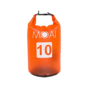 Moai Waterdichte Tas 10 Liter - Oranje