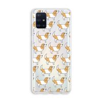 Doggy: Galaxy A51 4G Transparant Hoesje Doggy: Galaxy A51 4G Transparant Hoesje