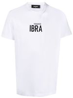 DSQUARED2 t-shirt à logo imprimé - Blanc