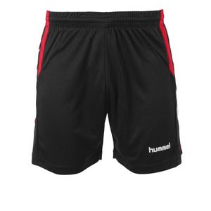 Hummel 120002 Aarhus Shorts - Black-Red - XXXL