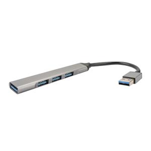 4smarts 456909 interface hub USB 3.2 Gen 1 (3.1 Gen 1) Type-A 5000 Mbit/s Grijs