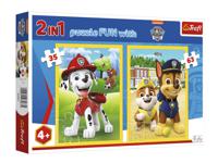 Trefl 2-in-1 puzzel (Paw Patrol) - thumbnail