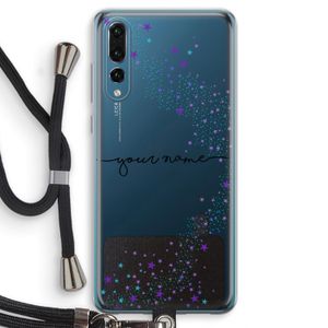 Sterren: Huawei P20 Pro Transparant Hoesje met koord