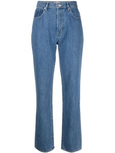 Kenzo jean droit à taille haute - Bleu