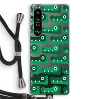 Crocs: Sony Xperia 1 III Transparant Hoesje met koord