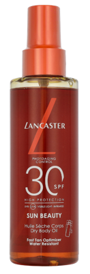 Lancaster Sun Beauty Fast Tan Optimizer Satin Dry Oil High Protection SPF30 150 ml Zonbescherming