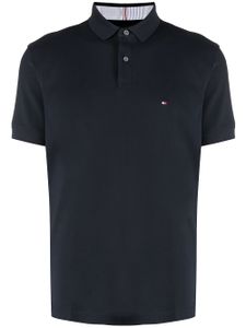 Tommy Hilfiger polo à patch logo - Bleu