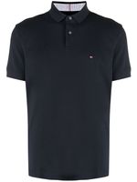 Tommy Hilfiger polo à patch logo - Bleu