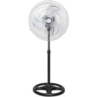 Staande Ventilator - Statiefventilator - Mat Zilver - Kunststof - 55W