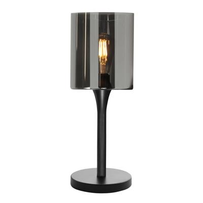 Highlight TafellampDiverso zwart met smoke glas - T1413.01