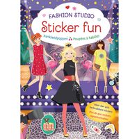 Deltas Fashion Studio Sticker Fun Aankleedpoppen - thumbnail