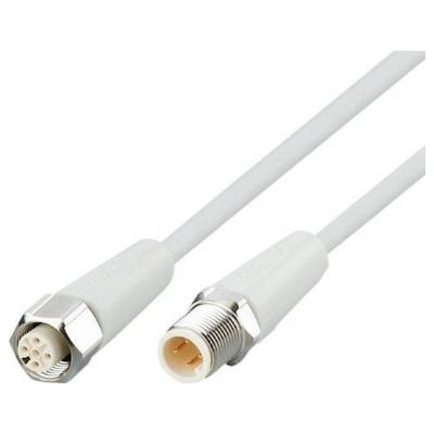 ifm Electronic EVF043 Verbindingskabel Aantal polen (sensoren): 4, 5 Stekker, recht, Bus, recht 2 m 1 stuk(s)