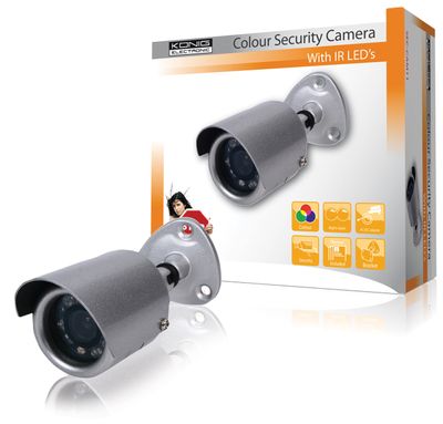 Kleurencamera met IR-Led