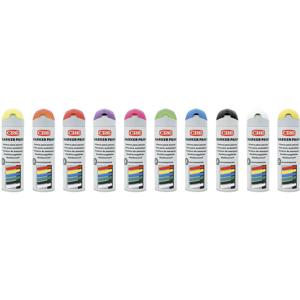 CRC 10154-AA MARKER PAINT - markeringsverf Geel (mat) 500 ml