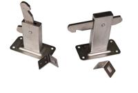 Waelbers Deurvastzetter muurmodel rvs