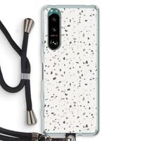 Terrazzo N°14: Sony Xperia 5 III Transparant Hoesje met koord