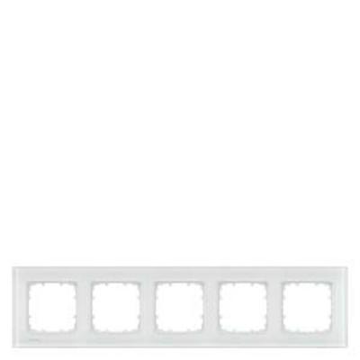 Siemens 5TG12051 Frame 5-voudig Delta Wit Schakelmateriaal 1 stuk(s)