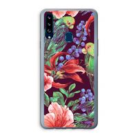 Papegaaien: Samsung Galaxy A20s Transparant Hoesje