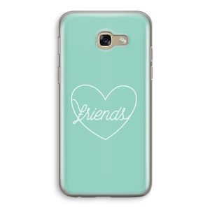 Friends heart pastel: Samsung Galaxy A5 (2017) Transparant Hoesje