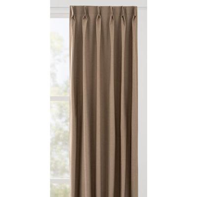 Leen Bakker - Gordijnstof Vince - Polyester - Taupe - B150 Cm