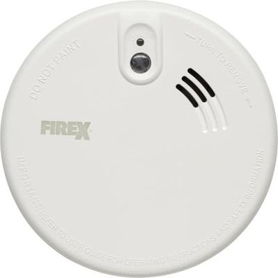 Rookmelder Firex KF 20 230V met 9V backup batterij koppelbaar verplicht per 01-07-2022
