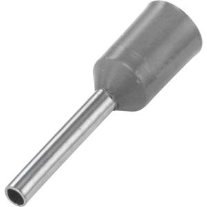 Vogt Verbindungstechnik 490208 Adereindhulzen 0.75 mm² Deels geïsoleerd Grijs 100 stuk(s)