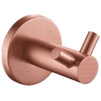 Dubbele Handdoekhaak Muurhaak - Geborsteld Koper PVD Coating