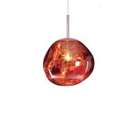 Hanglamp Sanimex Njoy Met E27 Fitting 36 cm Inclusief 4W Lamp Glas Rose Goud - thumbnail