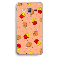 Chicken 'n Fries: Samsung Galaxy J3 (2016) Transparant Hoesje