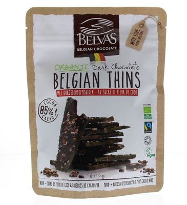 Thins dark 85% met kokosbloesemsuiker bio