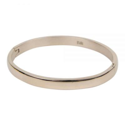 Kalli Bangle Armband Bol Glans 6 mm Rosé Goud
